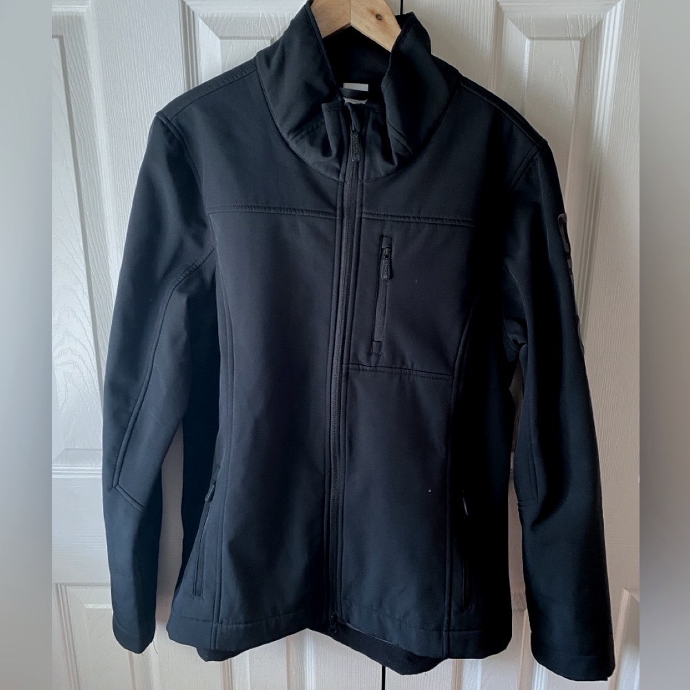 CINCH Black Concealed Carry Full-Zip Bonded Lightweight Jacket XXL
